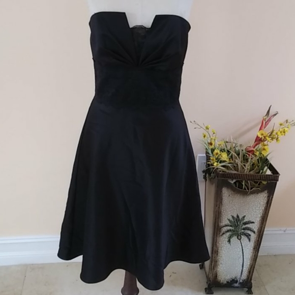 WHBM Strapless Dress. - Picture 1 of 10